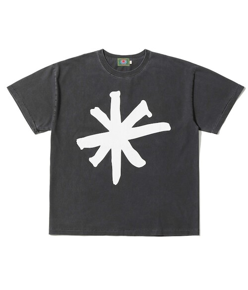  MODUCT - CRACKED PRINT T-SHIRT “米印” 