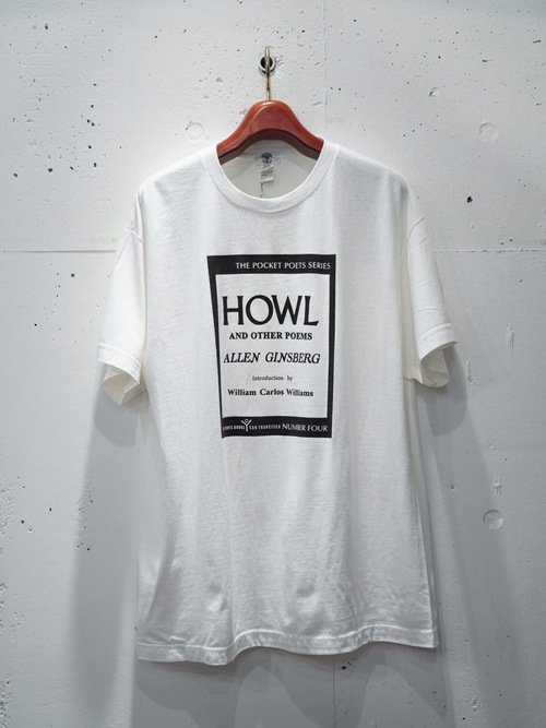  CITY LIGHTS BOOK STORE - S/S Tee “HOWL” - WHITE