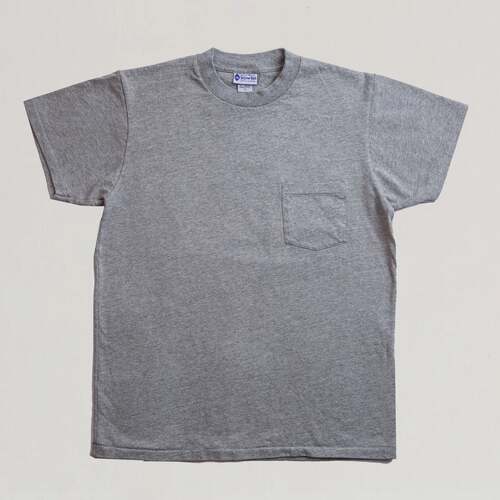  Yellow Rat - Blank Pocket T-shirt - H. Gray