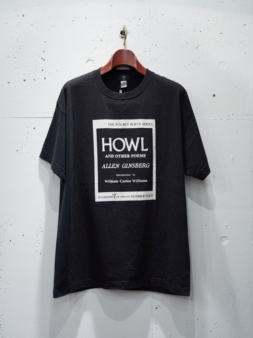  CITY LIGHTS BOOK STORE - S/S Tee “HOWL” - BLACK