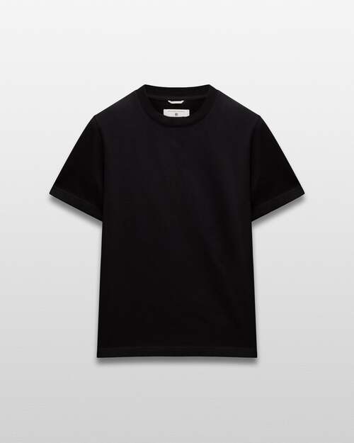  REIGNING CHAMP - MIDWEIGHT JERSEY STANDARD T-SHIRT - BLACK