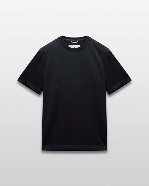  REIGNING CHAMP - MIDWEIGHT JERSEY STANDARD T-SHIRT - NAVY