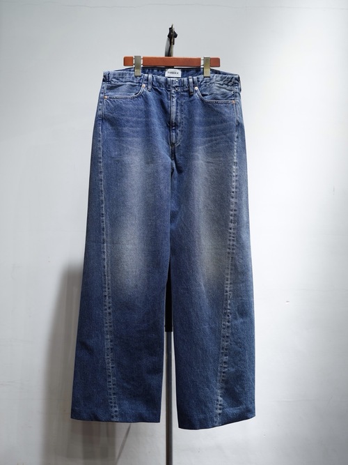  TANAKA - BOY JEAN TROUSERS - VINTAGE MID BLUE