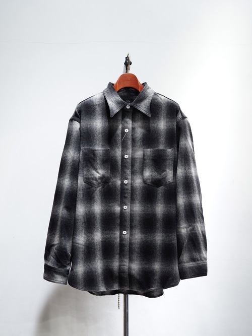  POST OVER ALLS - St. Louis 2 : wool hombre black
