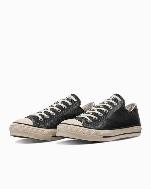  CONVERSE - LEATHER ALL STAR J OX - BLACK 