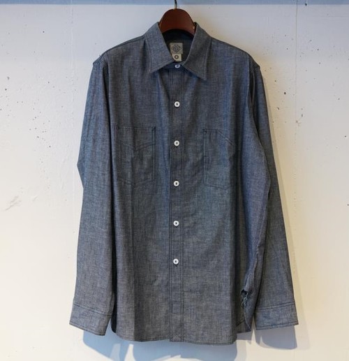  POST OVER ALLS -1102 Shirt- INDIGO