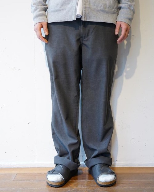  POST OVER ALLS -New Maker pants- charcoal-