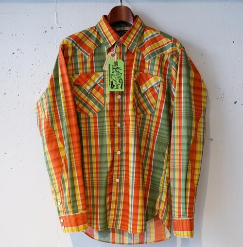  MFSC - SURPLUS CHECK PRINT WESTERN SHIRT - MULTI