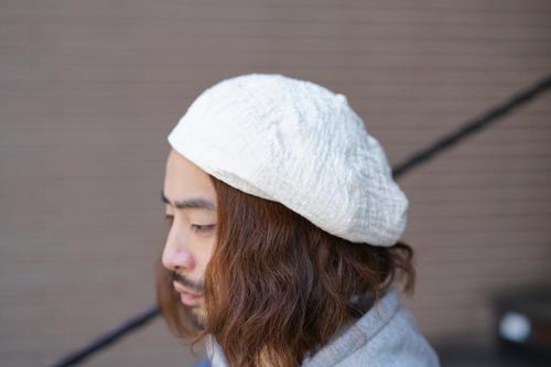 HARRY'S 【 Porter Classic - SASHIKO LINEN PREMIUM SOFT BERET