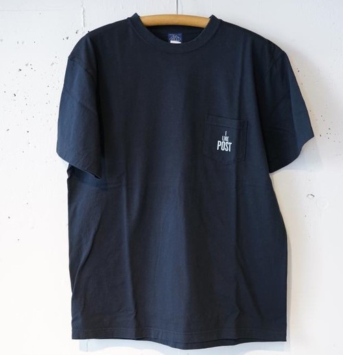  POST OVER ALLS - ILIKE POST Tee - NAVY