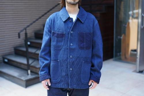  Porter Classic - PC KENDO FRENCH JACKET - BLUE