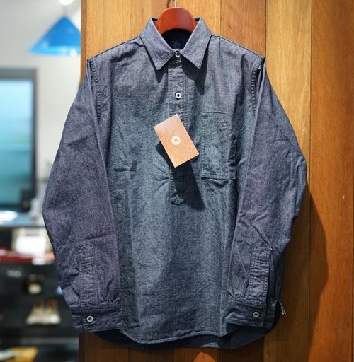  POST OVER ALLS - No.1 Shirt - indigo
