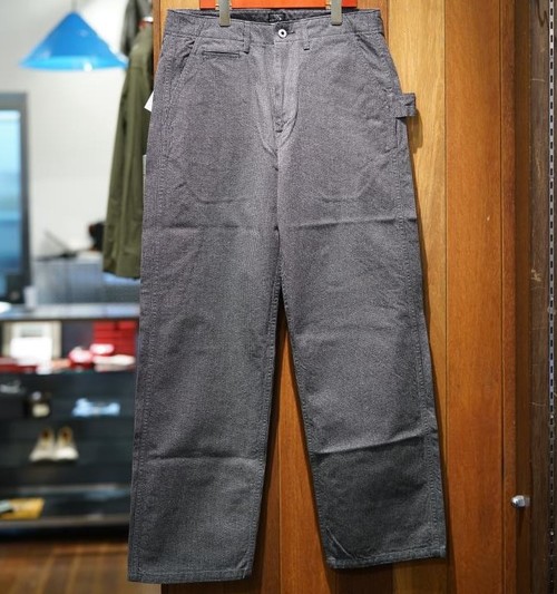  POST OVER ALLS - Mainter Pants - grey heather stripe -