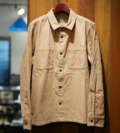  OUTER KNOWN - TOWNES CORDUROY SHIRT - SAND
