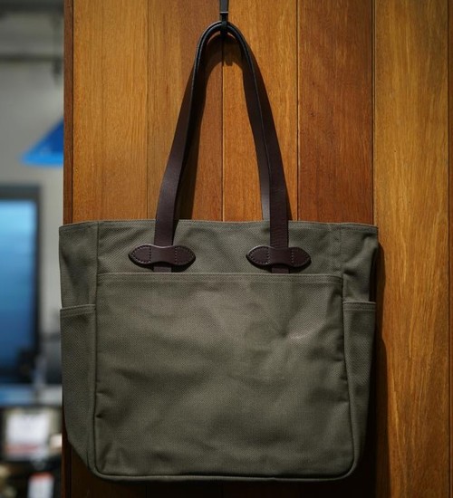  FILSON - TOTE BAG without ZIPPER - OLIVE