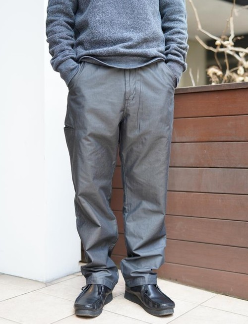  POST OVER ALLS - Citi-Cruz Chino CP - cotton poly / weather charcoal