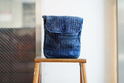  Porter Classic - KOGIN FLAP OVER SHOULDER BAG - BLUE - 