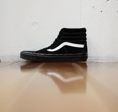  VANS - SK8 HI 38DX - BLACK SUEDE - 