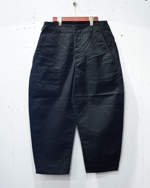  Porter Classic - PARAFFIN CORDUROY PANTS - BLACK - 