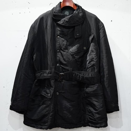  Porter Classic - SUPER NYLON MILITARY COAT - BLACK