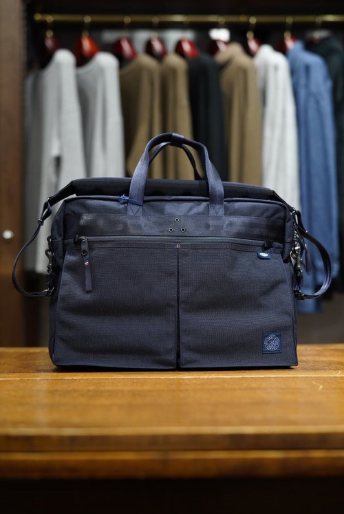 Porter Classic - NEWTON BAG 3 WAY BRIEFCASE - NAVY