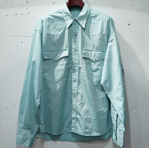  Porter Classic - OLD WEST SHIRT - TURQUOISE -