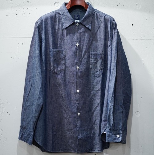  POST OVER ALLS - NEUTRA 3 / chambrey - indigo