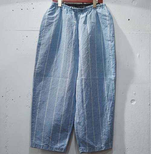  Porter Classic - FISHERMAN’S LINEN PEACE PANTS - VINTAGE BLUE