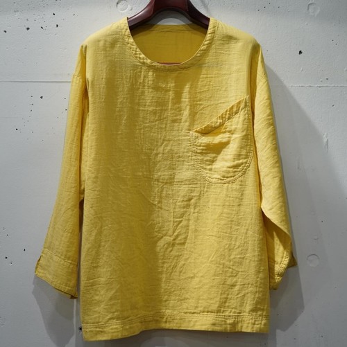  Porter Classic - GAUZE CREWNECK - YELLOW