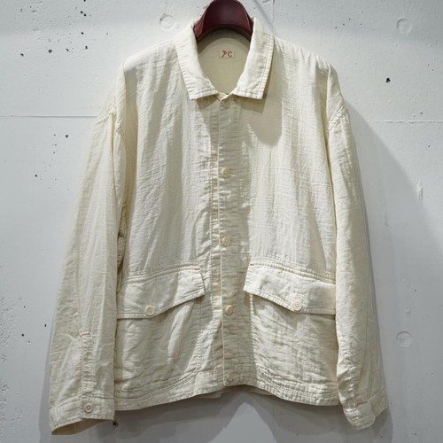  Porter Classic - GAUZE JACKET - OFF WHITE