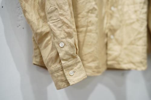 HARRY'S 【 Porter Classic - ROLL UP LINEN SHIRT (FRENCH LINEN