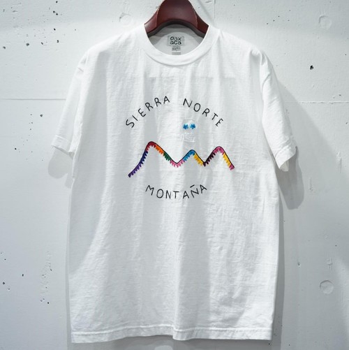  OAXACA - SIERRA NORTE S/S TEE / MONTANA  - WHITE