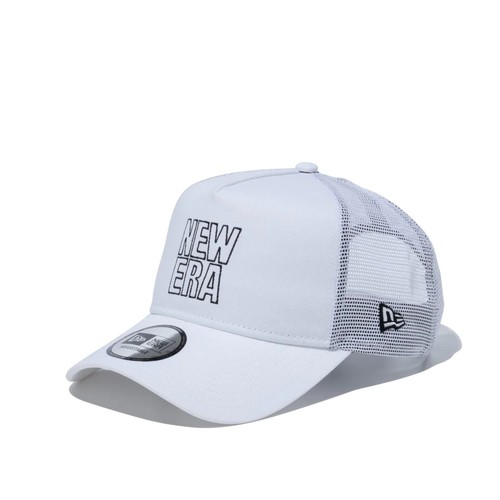  NEW ERA - 9FORTY A-Frame Trucker Square NEW ERA OUTLINE - WHITE