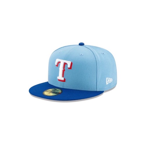  NEW ERA - 59FIFTY MLB ONFIELD / Texas Rangers- Sky Blue