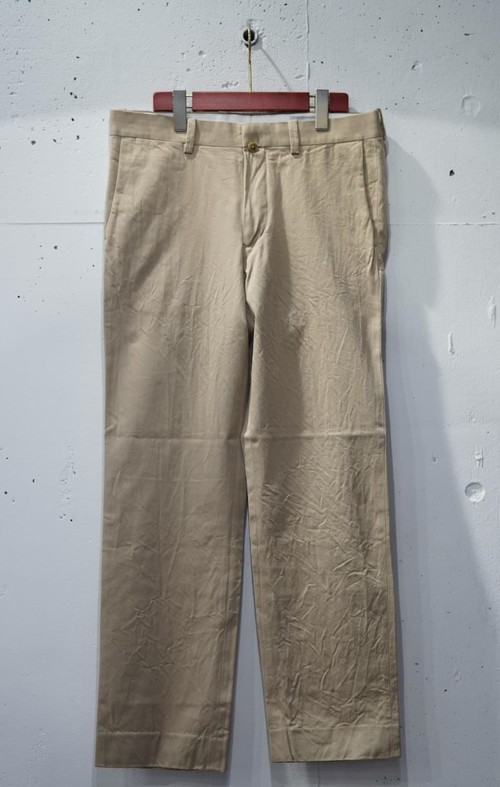  YAECA (MEN) - CHINO STANDARD PANTS - KHAKI