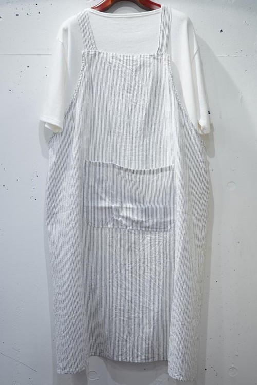  YAECA WRITE (MEN) - APRON - KUSAKI NAVY STRIPE