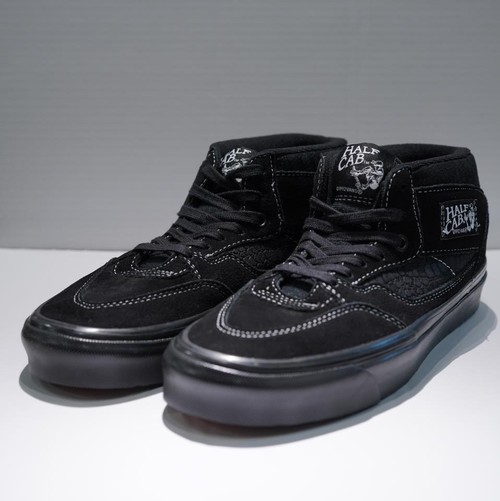  VANS - Half Cab 33 Dab 33 DX - black suede croc emboss