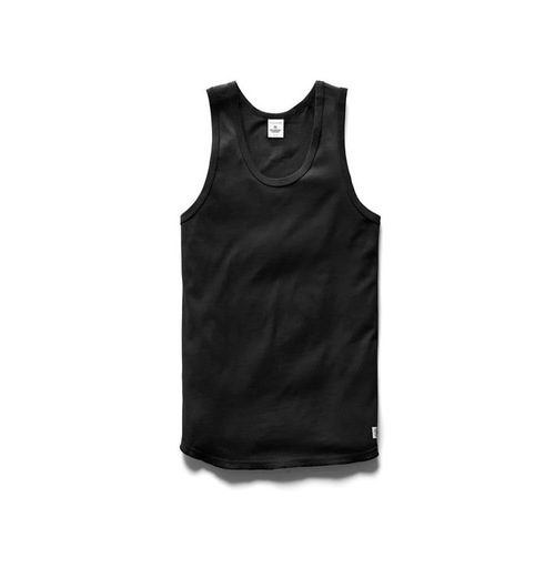  REIGNING CHAMP - TANK TOP - LIGHT WEIGHT JERSEY - BLACK