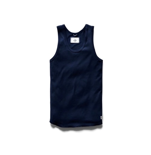  REIGNING CHAMP - TANK TOP - LIGHT WEIGHT JERSEY - NAVY