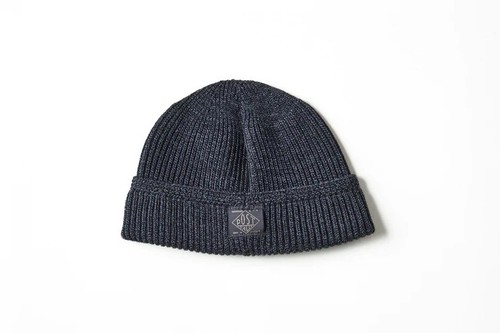  POST OVER ALLS - POST Beanie / high gauge wool knit - heather