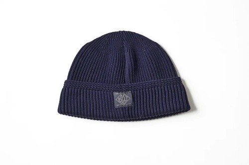  POST OVER ALLS - POST Beanie / high gauge wool knit - navy