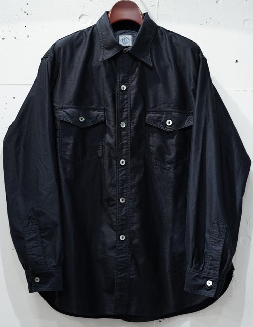  POST OVER ALLS - The NAVY CUT 2 / light moleskin - navy