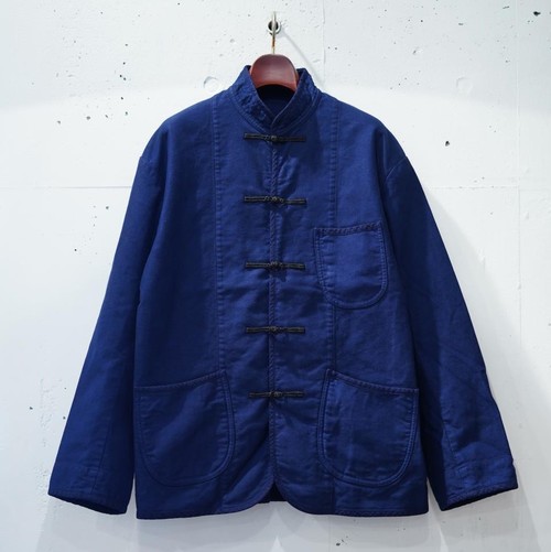  Porter Classic - MOLESKIN CHINESE JACKET - NAVY