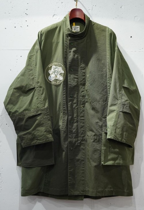  Porter Classic - OHARIKO ARMY MILTARY COAT - OLIVE