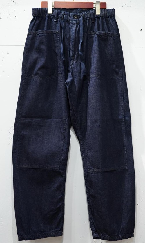  POST OVER ALLS - E-Z DND / 8 oz. denim - indigo