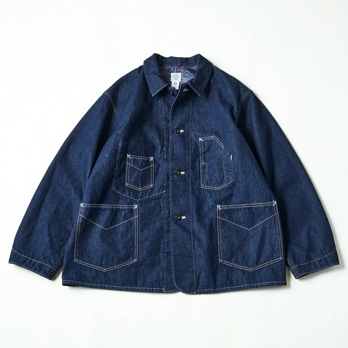  POST OVER ALLS - Deluxe Railroader - 8 oz. denim w/ taffeta lining - indigo