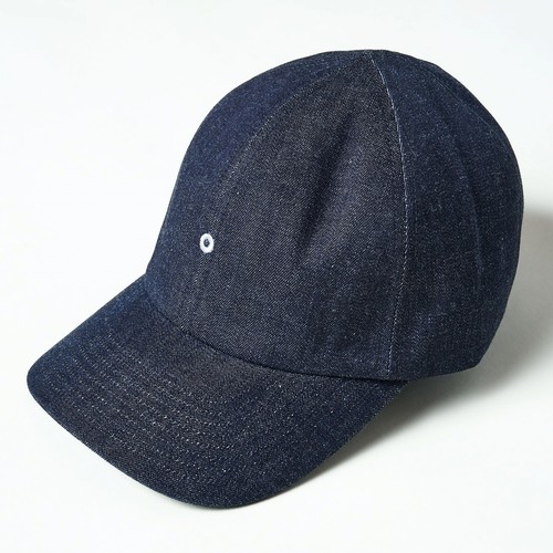  POST OVER ALLS - POST Ball Cap / 8 oz. denim - indigo