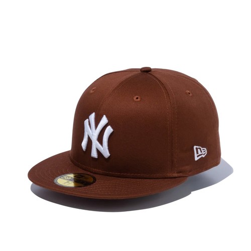  NEW ERA - 59FIFTY  Nuance Color / New York Yankees - Dark Mocha