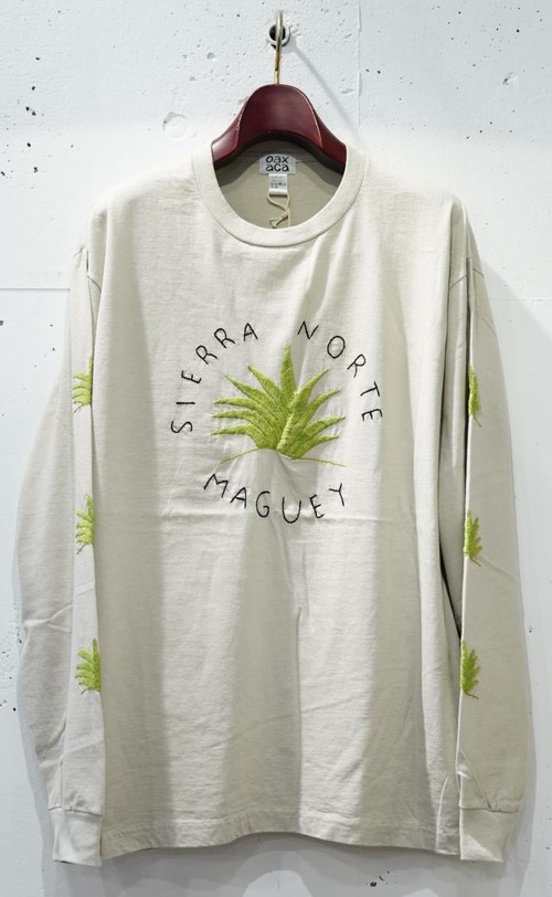  OAXACA - SIERRA NORTE MAGUEY L/S Tee - SAND