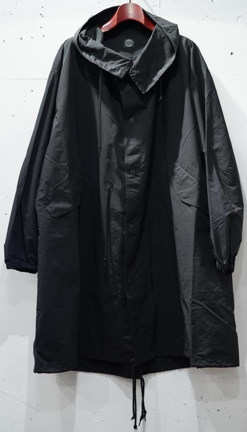  Porter Classic - WEATHER MILITARY COAT - BLACK